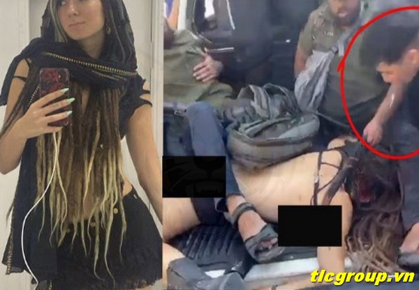 Who is Shani Nicole Louk and her connection to the events in the Gaza pickup truck video?